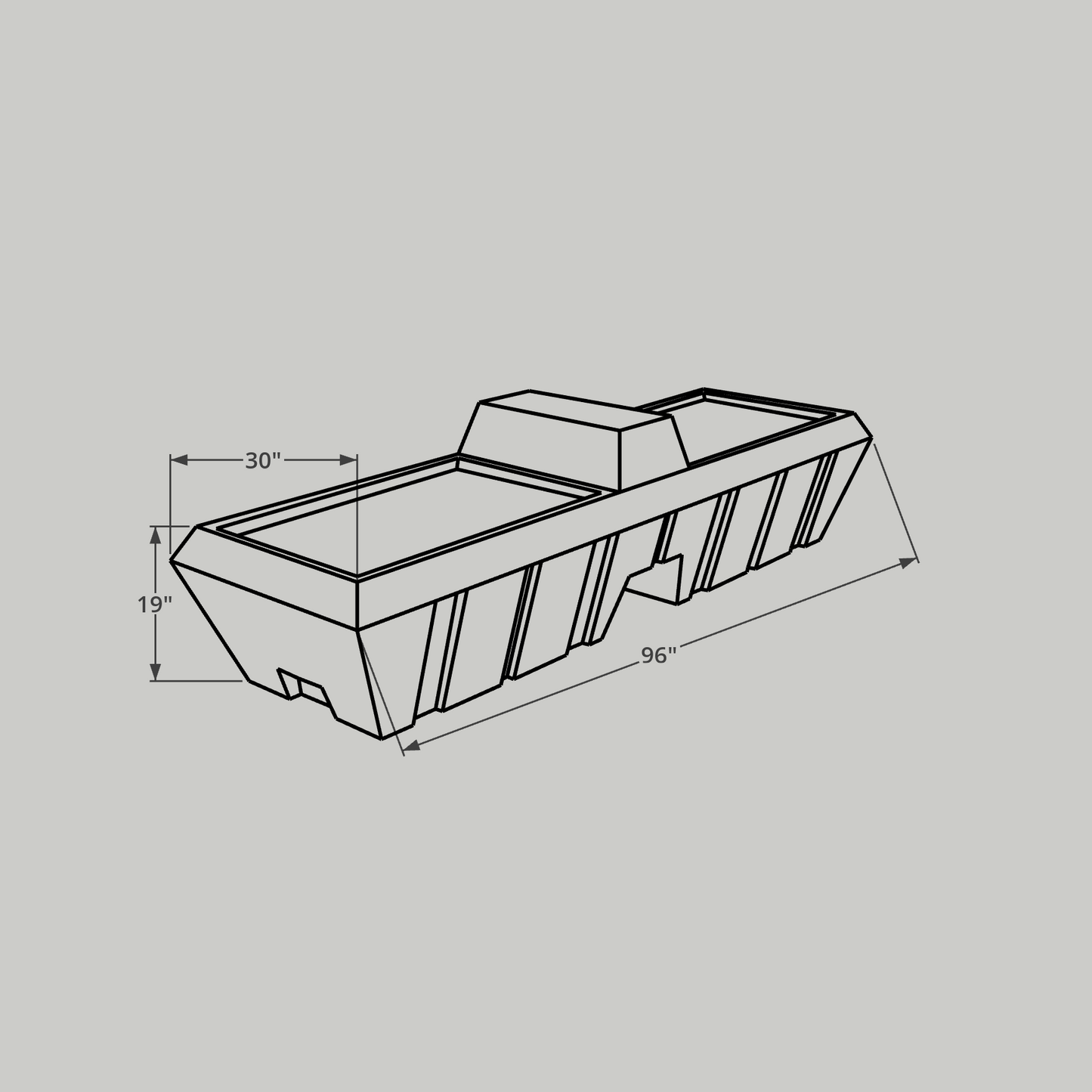 Water Trough 8'