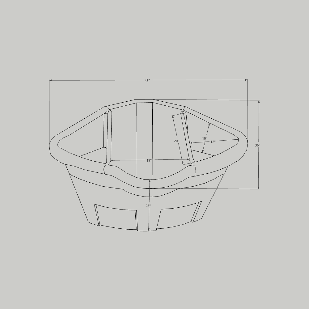 Corner Horse Feeder