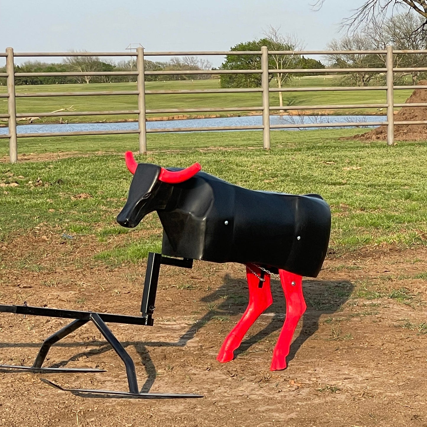 Roping Dummy on Sled