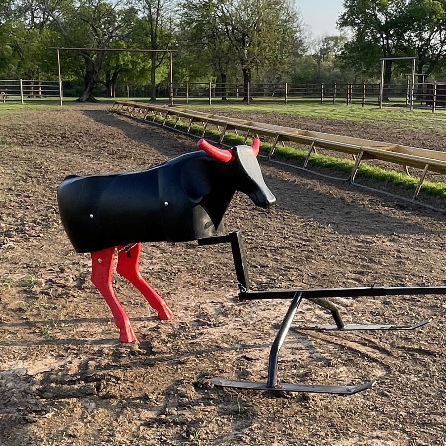 Roping Dummy on Sled